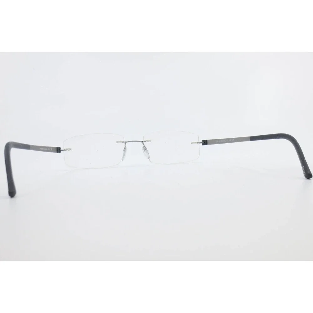 Silhouette Titan Rimless Eyeglasses Gunmetal Grey 5448 10 6050 53-19 135 Austria